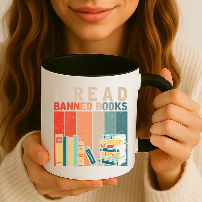 I Read Banned Books Reader Bookworm Gift Mug
