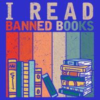 I Read Banned Books Reader Bookworm Gift Pom Pom 12in Knit Beanie