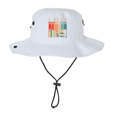 I Read Banned Books Reader Bookworm Gift Legacy Cool Fit Booney Bucket Hat