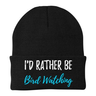 I'd Rather Be Bird Watching Funny Bird Watcher Gift Beanie