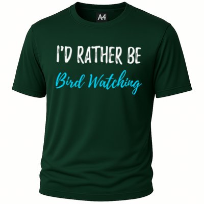 I'd Rather Be Bird Watching Funny Bird Watcher Gift Performance Shirt
