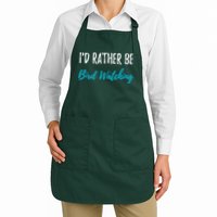 I'd Rather Be Bird Watching Funny Bird Watcher Gift Apron