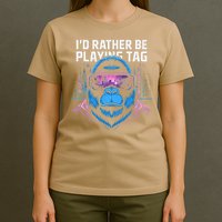 Id Rather Be Playing Tag VR Gaming T-Shirt