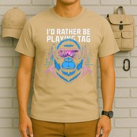 Id Rather Be Playing Tag VR Gaming T-Shirt