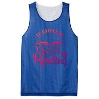 Id Rather Be Reading Book Lover Pile Of Books Gift Mesh Reversible Basketball Jersey Tank