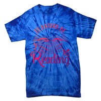 Id Rather Be Reading Book Lover Pile Of Books Gift Tie-Dye T-Shirt