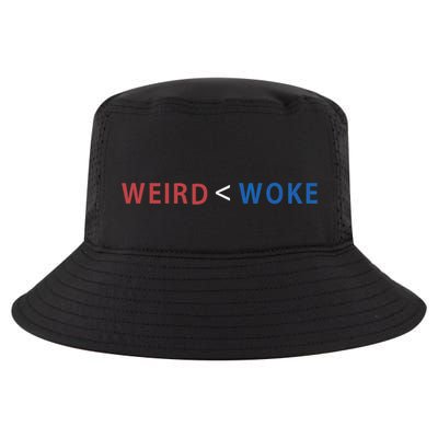 ID Rather Be Woke Than Weird Funny Political Cool Comfort Performance Bucket Hat
