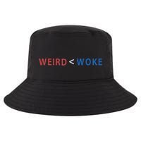 ID Rather Be Woke Than Weird Funny Political Cool Comfort Performance Bucket Hat