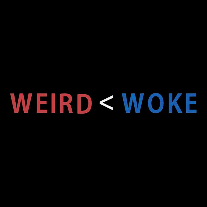 ID Rather Be Woke Than Weird Funny Political 16 in Basic Backpack