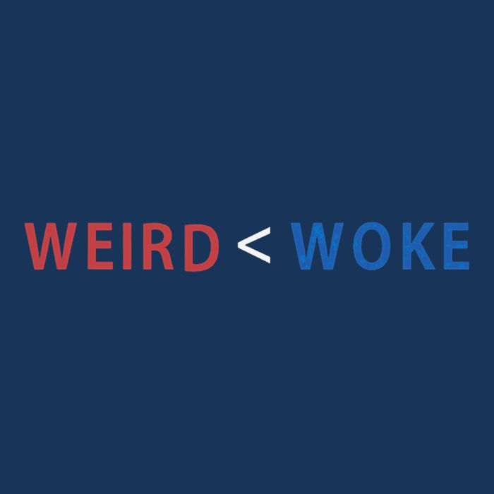 ID Rather Be Woke Than Weird Funny Political Infant Baby Jersey Bodysuit