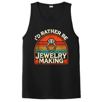 Id Rather Be Jewelry Making PosiCharge Competitor Tank