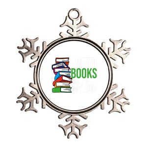 I Read Books Like Its My Job Bookworm Book Nerd Reading Meaningful Gift Metallic Star Ornament