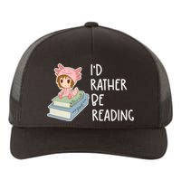 Id Rather Be Reading Bookaholic Book Nerd Booktrovert Book Gift Yupoong Adult 5-Panel Trucker Hat