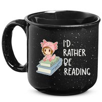 Id Rather Be Reading Bookaholic Book Nerd Booktrovert Book Gift 15oz Campfire Ceramic Mug