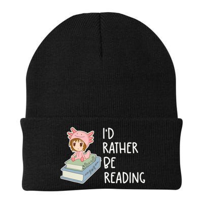 Id Rather Be Reading Bookaholic Book Nerd Booktrovert Book Gift Beanie