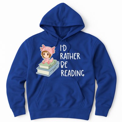 Id Rather Be Reading Bookaholic Book Nerd Booktrovert Book Gift Hoodie