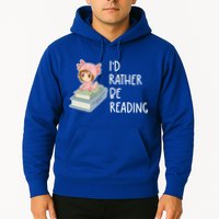 Id Rather Be Reading Bookaholic Book Nerd Booktrovert Book Gift Hoodie