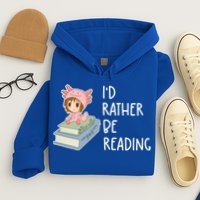 Id Rather Be Reading Bookaholic Book Nerd Booktrovert Book Gift Hoodie