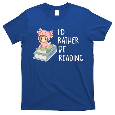 Id Rather Be Reading Bookaholic Book Nerd Booktrovert Book Gift T-Shirt