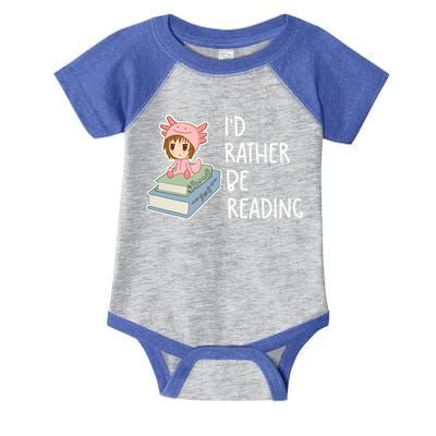 Id Rather Be Reading Bookaholic Book Nerd Booktrovert Book Gift Infant Baby Jersey Bodysuit