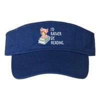 Id Rather Be Reading Bookaholic Book Nerd Booktrovert Book Gift Visor