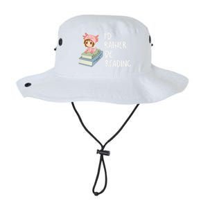 Id Rather Be Reading Bookaholic Book Nerd Booktrovert Book Gift Legacy Cool Fit Booney Bucket Hat