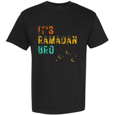 It's Ramadan Bro Islamic Fasting Muslim Garment-Dyed Heavyweight T-Shirt