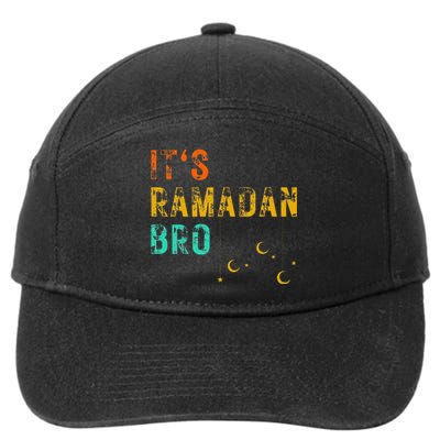 It's Ramadan Bro Islamic Fasting Muslim 7-Panel Snapback Hat