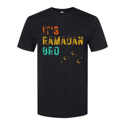 It's Ramadan Bro Islamic Fasting Muslim Softstyle CVC T-Shirt