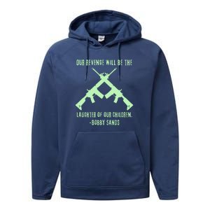 Irish Republican Bobby Sands Ireland Freedom Performance Fleece Hoodie