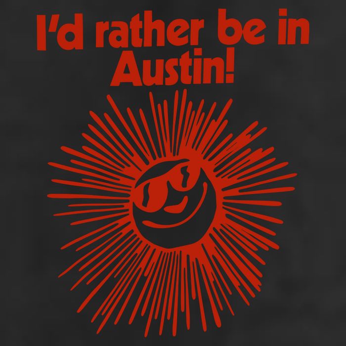 ID Rather Be In Austin 12oz Stainless Steel Coffee Mug