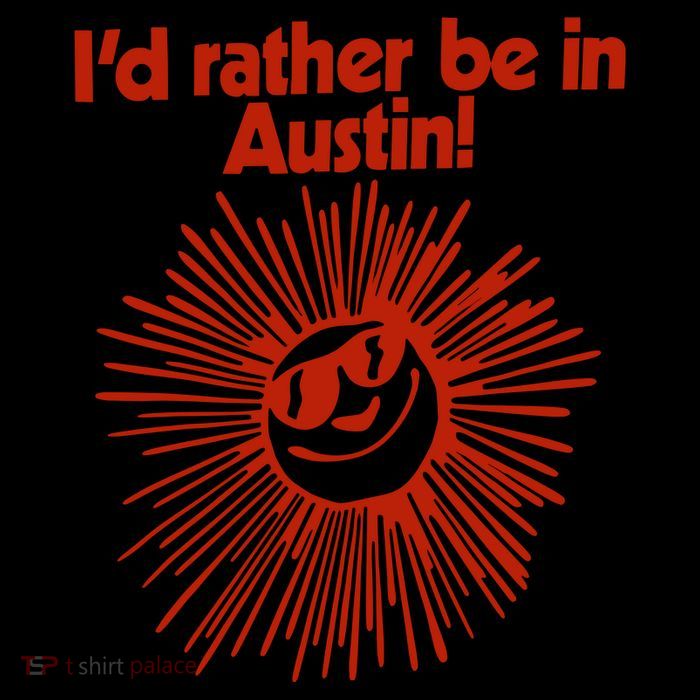 ID Rather Be In Austin Toddler Sweatshirt