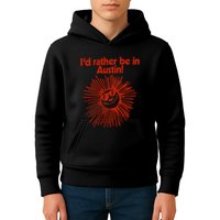 ID Rather Be In Austin Kids Hoodie