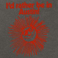 ID Rather Be In Austin Cotton Canvas Backpack