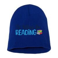 Id Rather Be Reading Cute Book Reader Saying Bookworm Quote Meaningful Gift Short Acrylic Beanie