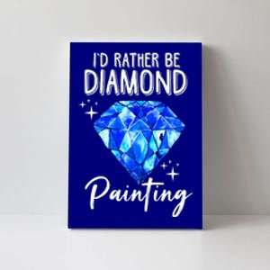 Id Rather Be Diamond Painting Gift Painter Artist Gift Canvas