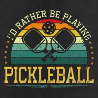 I'd Rather Be Playing Pickleball Player Cool Comfort Performance Bucket Hat