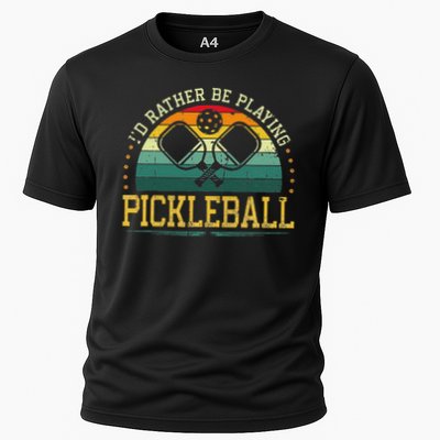 I'd Rather Be Playing Pickleball Player Performance Shirt
