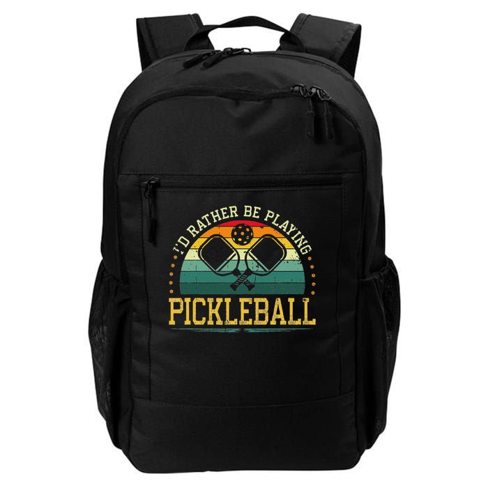 I'd Rather Be Playing Pickleball Player Backpack