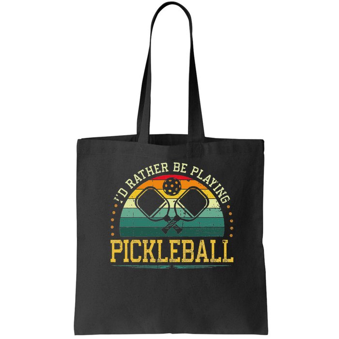 I'd Rather Be Playing Pickleball Player Bag