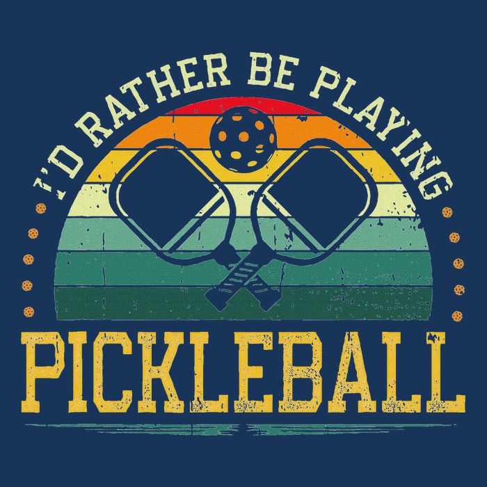 I'd Rather Be Playing Pickleball Player Infant Baby Jersey Bodysuit