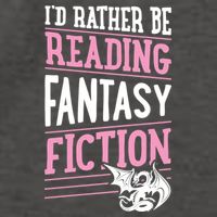 Id Rather Be Reading Fantasy Fiction Gift Vector Backpack