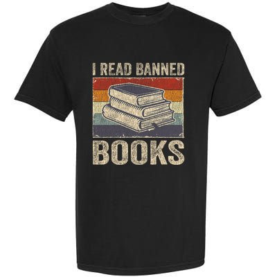 I Read Banned Books Week Librarian Freedom Reader Nerd Garment-Dyed Heavyweight T-Shirt