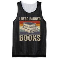 I Read Banned Books Week Librarian Freedom Reader Nerd Mesh Reversible Basketball Jersey Tank