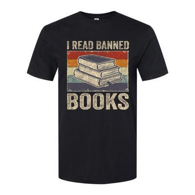 I Read Banned Books Week Librarian Freedom Reader Nerd Softstyle CVC T-Shirt