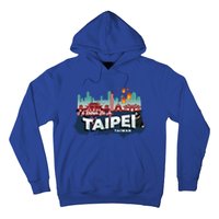 I'd Rather Be In Taipei Taiwan Vintage Souvenir Gift Hoodie