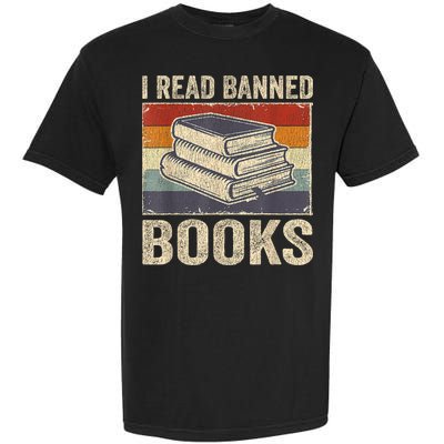 I Read Banned Books Week Librarian Freedom Reader Nerd Comfort Colors T-Shirt
