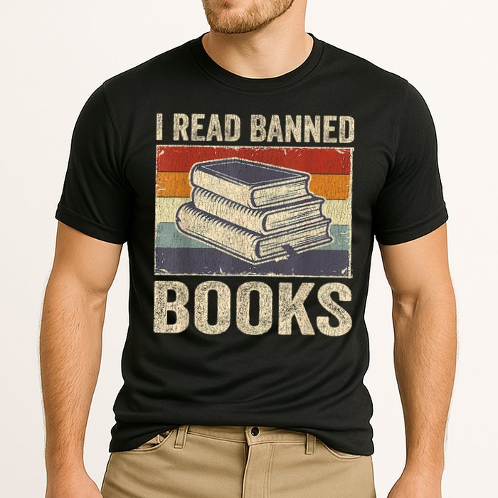 I Read Banned Books Week Librarian Freedom Reader Nerd Performance Shirt