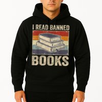 I Read Banned Books Week Librarian Freedom Reader Nerd Hoodie