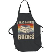I Read Banned Books Week Librarian Freedom Reader Nerd Apron